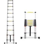 Teleskopik Uzatma Merdiveni, Teleskopik Merdiven 20 ft/16 ft/15 ft, Çok Amaçlı Alüminyum Uzatma Teleskopik Merdivenler, Çatı RV Tavan Arası Dış Mekan İç Mekan Kullanımı için, Yük 320 lb/15