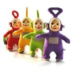 Teletabi Peluş 4 Sevimli Karakter Oyuncak Teletubbies Özel 25CM(Yurt Dışından) - Renk