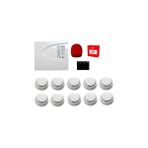 Teletek Konvansiyonel Sistem Yangın Alarm Seti 10'lu