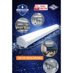 Teletek LED Etanj 36 W Apartman Balkon Tavan Lambası Su Geçirmez Güçlü Beyaz Işık 6500K