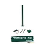 Telfence Panel Çit Direği – 150 Cm - Montaj Aksesuarları Dahil