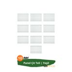 Telfence Panel Çit Teli - 100 x 250 Cm - 10 ADET