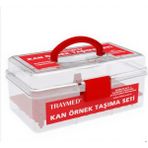 Telkar Kan Örnek Taşıma Seti Küçük-Şeffaf