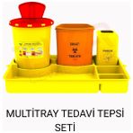 Telkar Multitray Tedavi Tepsi Seti