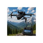 TelkurTeknoloji WBRC W9 Drone – GPS Takip, Katlanabilir Tasarım, Uzun Menzil + Yedek Batarya + İlave 2. Kamera