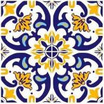 Tellgraf Çini Desenli Fayans ve Karo Stickerı
