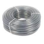 Telli Şeffaf Hortum Tip 1 ( İç Çap 12,5Mm) (1/2") ( 5 Metre)