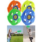 Telvesse 4lü Frisbee Frizbi Fırlatma Diski Disk Atma Oyunu Çocuk Yetişkin Plaj Bahçe Oyuncak 24 Cm