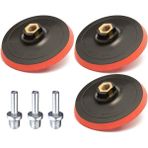 Telvesse Rodex Avuç Içi Taşlama Cırt Zımpara Tabanı + Pim Seti 115MM ( 6 Parça ) RZP115 - 115 mm
