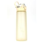 Telvesse Su Matarası Tritan Geniş Ağız Su Şişesi Luxury Spor Matarası Suluğu BPAsız 730 mL Bej 0110