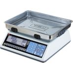 Tem Ege-Lcd Çukur Kefeli Çift Akülü Pazar Terazisi 30 kg - 5 gr