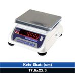 Tem Eko 30 kg 5 gr Tartım Terazisi Onaylı Bozuk Para Sayma Fonksiyonu ile 17,6x22,3 cm