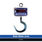 Tem EKO 60 kg 20 gr Onaylı Çengel Kancalı Tartım Baskülü