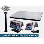 Tem MLB-3000 kg 150x150 Ağır Hizmet Tipi Baskül
