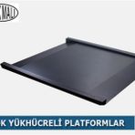 Tem Rampalı-1500 kg 100x150 Ağır Hizmet Tipi Baskül
