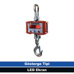 Tem SH-500 500 kg 200 gr Onaysız Kancalı Tartım Baskülü