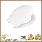Tema 41100 Beyaz Duroplast Plaza Klozet Kapağı