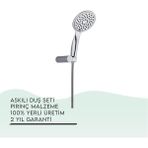 Tema 52020 Slim - Ultra İnce Askılı Duş Seti