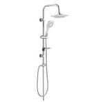 Tema 53276 Rain Bianco Krom Kaplı Rain Sürgü Seti
