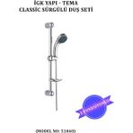 Tema Igk Yapı - Tema Classic Sürgülü Duş Seti (Model No: 51060)