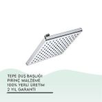 Tema Igk Yapı - Tema Tetra Tepe Duş Başlıkları (Model No: 55270)