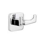 Tema Kare Serisi İkili Bornoz Askılığı Bornozluk Paslanmaz