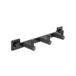 Tema Prima Banyo Askısı 3 Lü Askılık Bornozluk Mat Siyah Paslanmaz