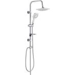 Tema Rain Bianco 5+1 Fonksiyonlu Tepe Duş Seti Krom Kaplama Şık Tasarım