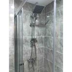 Tema Rain Quadro Tepe Duş Seti 53240 - Krom