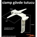 Tema Siamp Gömme Rezervuar Gövde Tutucu Plastik Destek Aparatı - 5X10 - Beyaz