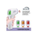 Temassız Kızılötesi Ateş Ölçer Renkli Ekranlı, Nesne Ve Vücut Ölçer Ac-9270