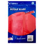 Temat 10'lu Kırmızı Tek Kenarı Yapışkanlı Defter Kabı