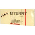 Temat 3x50x40 mm 100 Yaprak 3'lü Yapışkanlı Not Kağıdı