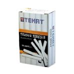 Temat 40214 Beyaz 10'lu Tebeşir