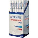 Temat 45 cm x 2 m Şeffaf Yapışkanlı Asetat 30 Adet Rulo ile Pratik Kullanım