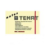 Temat 50X75 mm Pastel Sarı Yapışkanlı Not Kağıdı