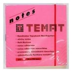 Temat 75x75 mm Pembe 80 Yaprak Yapışkanlı Not Kağıdı