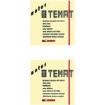 Temat Postit Pastel Sarı 75 x 75 mm 2'li