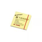 Temat Sarı 75x75 mm Yapışkanlı Not Kağıdı