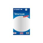 Temat Tek Kenarı Yapışkanlı 10'lu Yeşil Kitap Kabı