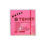 Temat Yapışkanlı Not Kağıdı 75x75 Mm ( 12 Li Paket) Fosforlu Pembe