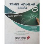 Temel Adımlar Serisi 8.Sınıf Türkçe Soru Bankası Koray Varol Yayınları