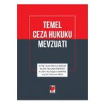 Temel Ceza Hukuku Mevzuatı