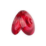 Temel Plastik Kastanyet El Perküsyon Aleti Kırmızı 5.5 cm BY11-8