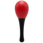 Temel Plastik Marakas Ritim Aleti Kırmızı 13 cm BY11-9