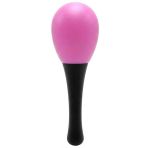 Temel Plastik Marakas Ritim Aleti Pembe 13 Cm