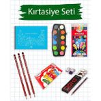 Temel Resim Defterli Okul Kırtasiye Seti 6