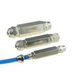 Temhyu Pnömatik Çek Valf Konnektörü Hava Gazı Tek Yönlü Valf Pirinç Valf Hava Kompresörü Boru Bağlantı Adaptörü 6 mm 8 mm 10 mm 1/4 Hortum Borusu (Renk: CV-KN, Boyut: 12 mm delik)