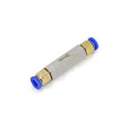 Temhyu Pnömatik Çek Valf Tek Yönlü Valf Hava Gazı Tek Yönlü Pirinç Valf Hava Kompresörü Boru Bağlantı Adaptörü 6 mm 8 mm 10 mm 1/4 OD Hortum (Renk: CV-04 PC16-04)