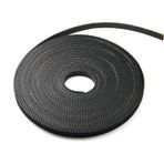 Temhyu Shuxiang Triger Kayışı 2/5 Metre, MXL Açık Triger Kayışı, Genişlik 6 mm/10 mm, Kauçuk Malzeme, Mesafe 2.032 mm, MXL Senkron Kayış, CNC/Kesme/Lazer Makineleri için Premium Senkron Kayış